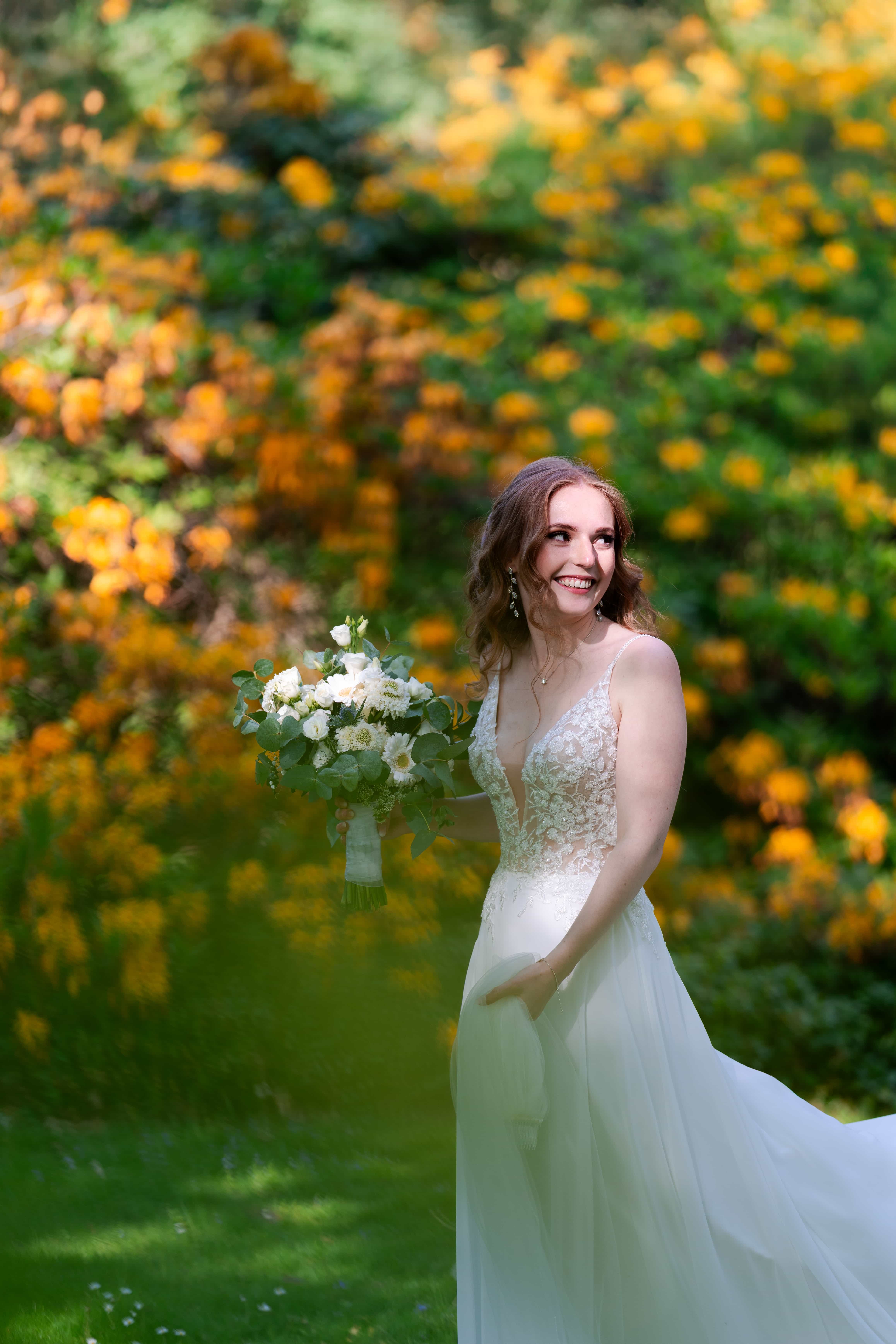 Hochzeitsfotograf Marie & David – Brautpaar bei der freien Trauung